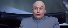 Dr. Evil makes a small amount gesture