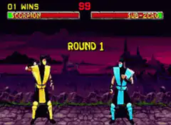 Mortal Kombat fight start