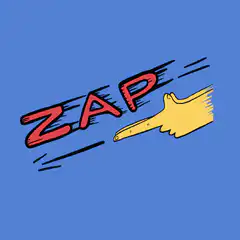Zap to Zip cartoon animation