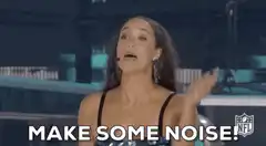 Sarah Sherman Make Some Noise NFL