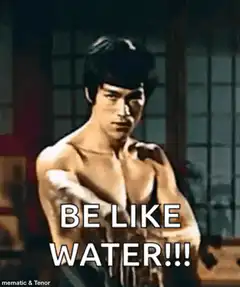 Bruce Lee Be Like Water