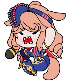 chibi narukami yae angry