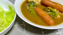 curry with carrots and broccoli