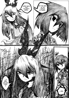 Mizuki and Lize manga panel