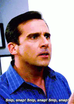 Michael Scott Snip Snap