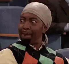Malcolm in the Middle Willy's wide-eyed reaction
