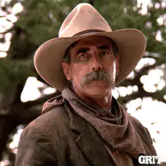 Sam Elliott tips his hat