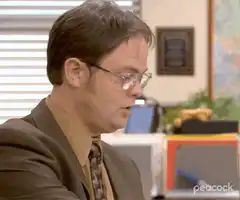 Dwight Schrute I Am Not Telling You Anything