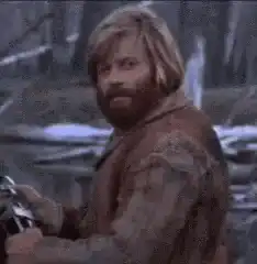 Dolph Lundgren smirking