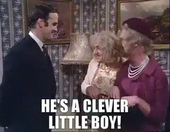 He's a clever little boy!