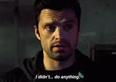 Bucky Barnes I didn't do anything