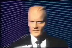 Agent 47 laughing maniacally