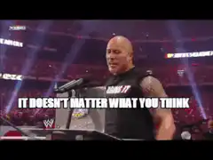 The Rock smashes laptop It Doesn't Matter What You Think