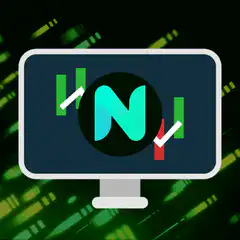NinjaTrader logo on monitor
