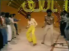 Couple dancing on Soul Train