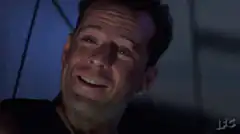 Bruce Willis laughing