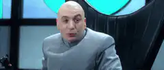 Dr. Evil makes a small amount gesture