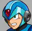 Mega Man X angry face