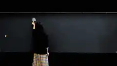 girl draws dark souls on chalkboard