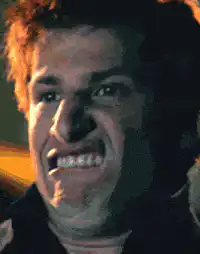 Man with a toothy grin