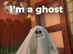 I'm a ghost puppet
