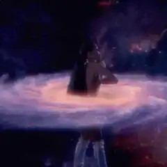 Wonder Woman in a galaxy