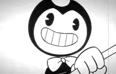 Bendy winking and giving thumbs up