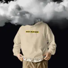 Noderunner hoodie with smoke head