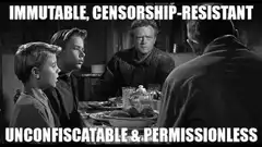 Immutable Censorship-Resistant Unconfiscatable Permissionless