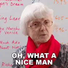 Oh What A Nice Man Grandma