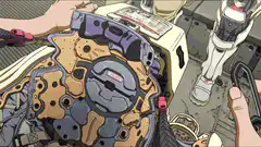 Hand scanning cybernetic chest