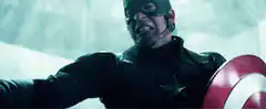 Captain America shield throw