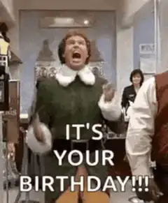 Buddy the Elf It's Your Birthday