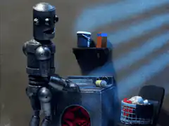 Robot doing laundry