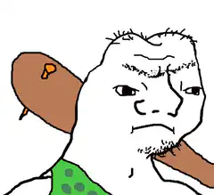 Man with cigar and beer