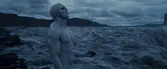 The White Walker by the sea
