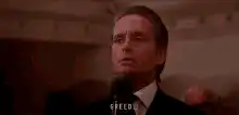 Gordon Gekko Greed Speech