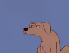 Brian Griffin squinting eyes