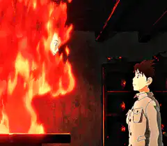 Ashitaka sees fire spirit