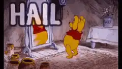 Winnie the Pooh Hail Satan