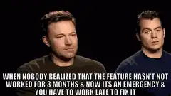 Ben Affleck and Henry Cavill nodding meme