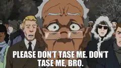 Please Don't Tase Me Bro