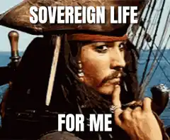 Jack Sparrow Sovereign Life For Me