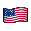 Waving American Flag