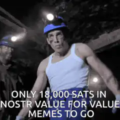 Ben Stiller mining Nostr value