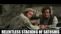 Relentless Stacking of Satoshi