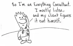 Everything Consultant comic