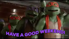 Teenage Mutant Ninja Turtles Have A Good Weekend