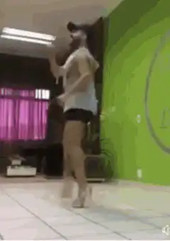 man dancing in high heels