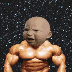 Extremely Buff Baby